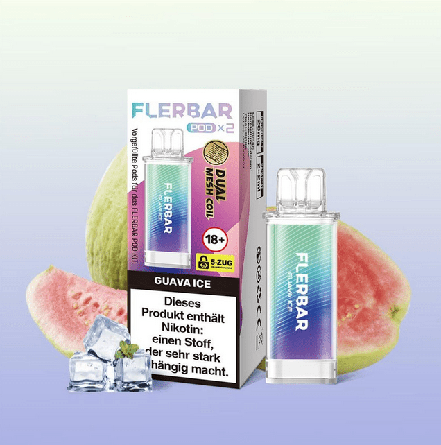 Flerbar Pods (2 Stück pro Packung) - Mehrweg Pod System - 10 Packungen - McVapes