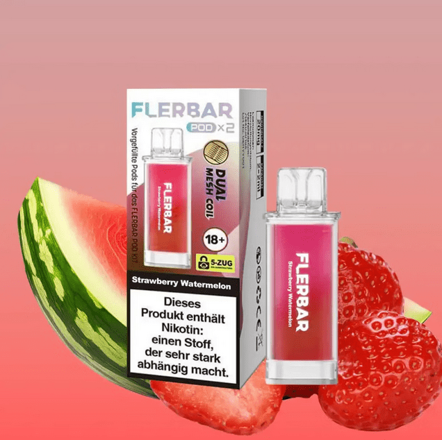 Flerbar Pods (2 Stück pro Packung) - Mehrweg Pod System - 10 Packungen - McVapes