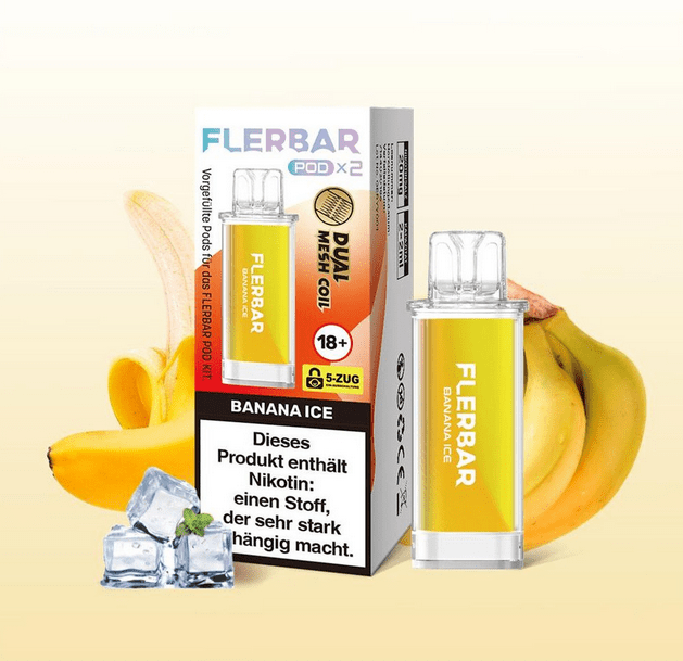 Flerbar Pods (2 Stück pro Packung) - Mehrweg Pod System - 10 Packungen - McVapes