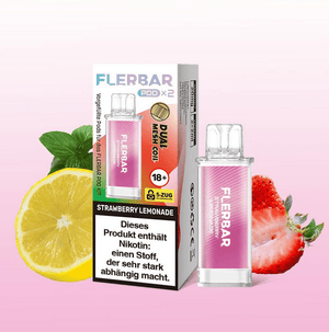 Flerbar Pods (2 Stück pro Packung) - Mehrweg Pod System - 10 Packungen - McVapes