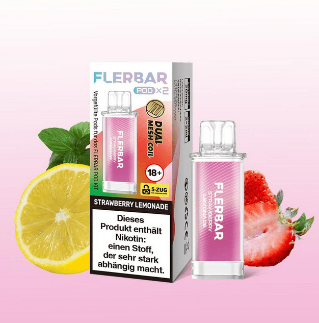 Flerbar Pods (2 Stück pro Packung) - Mehrweg Pod System - 10 Packungen - McVapes
