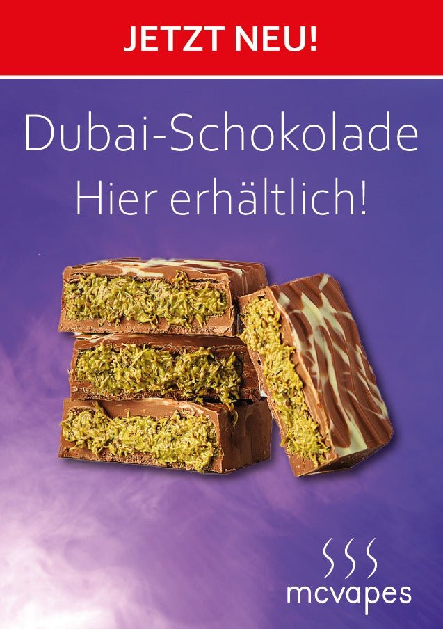 Gratis A4-Motiv inkl. Theken-Aufsteller - McVapes
