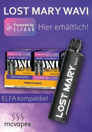 Gratis A4-Motiv inkl. Theken-Aufsteller - McVapes