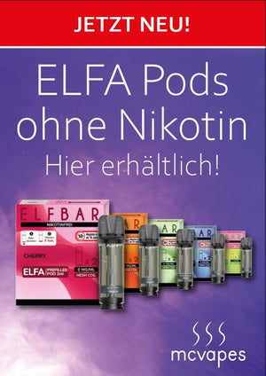 Gratis A4-Motiv inkl. Theken-Aufsteller - McVapes
