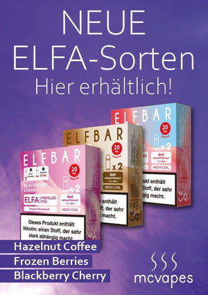 Gratis A4-Motiv inkl. Theken-Aufsteller - McVapes