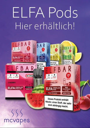 Gratis A4-Motiv inkl. Theken-Aufsteller - McVapes