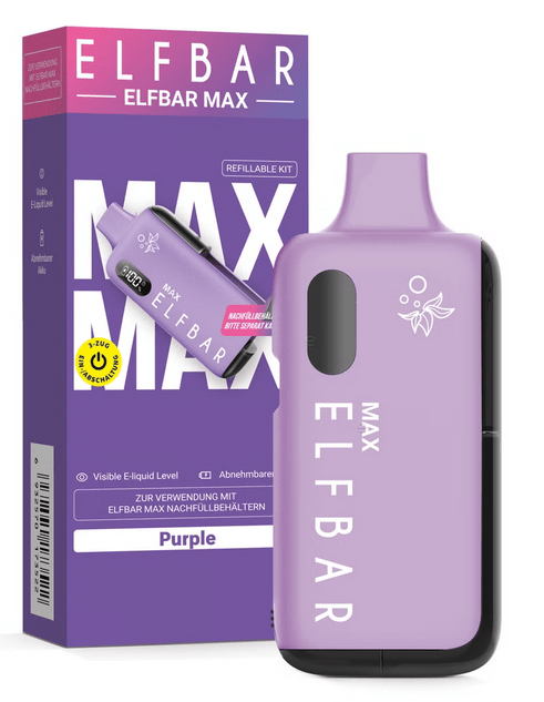 [HINWEIS LESEN] 10x ELFBAR MAX Basisgerät - McVapes