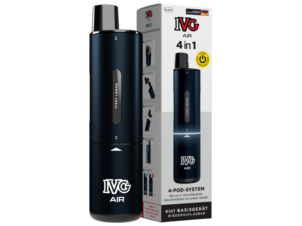10x IVG Air 4in1 - 1100mAh Device