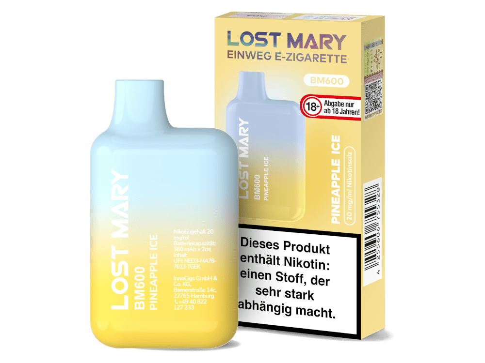 Lost Mary BM600 - 2% Nikotin / 10 Stück - McVapes