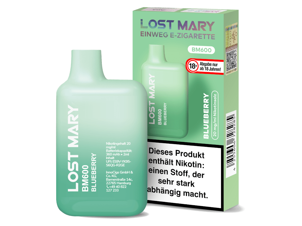 Lost Mary BM600 - 2% Nikotin / 10 Stück - McVapes