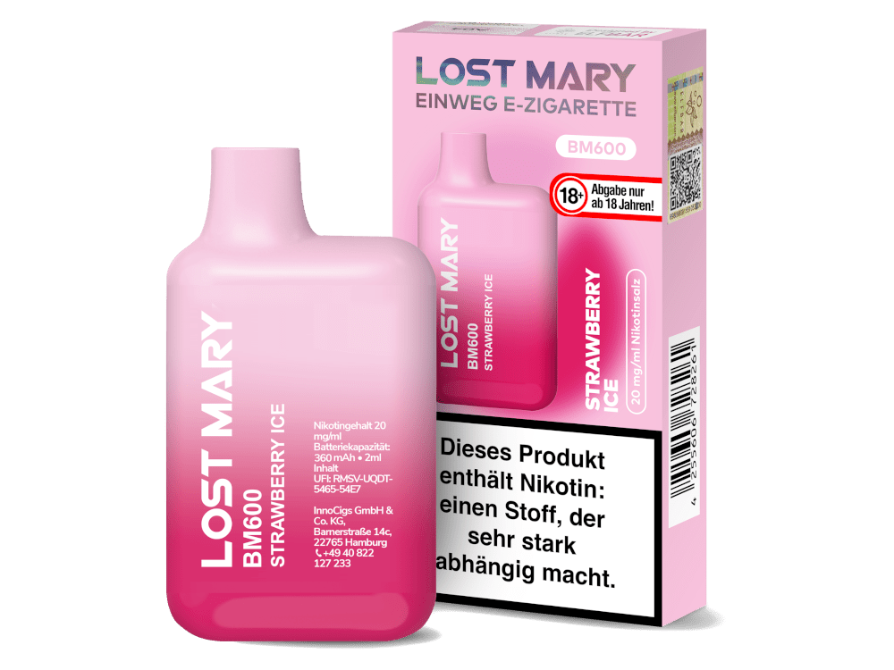 Lost Mary BM600 - 2% Nikotin / 10 Stück - McVapes