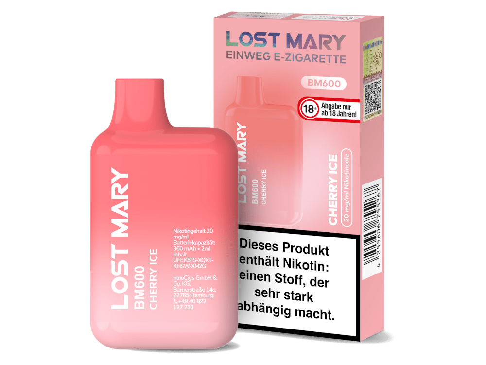 Lost Mary BM600 - 2% Nikotin / 10 Stück - McVapes