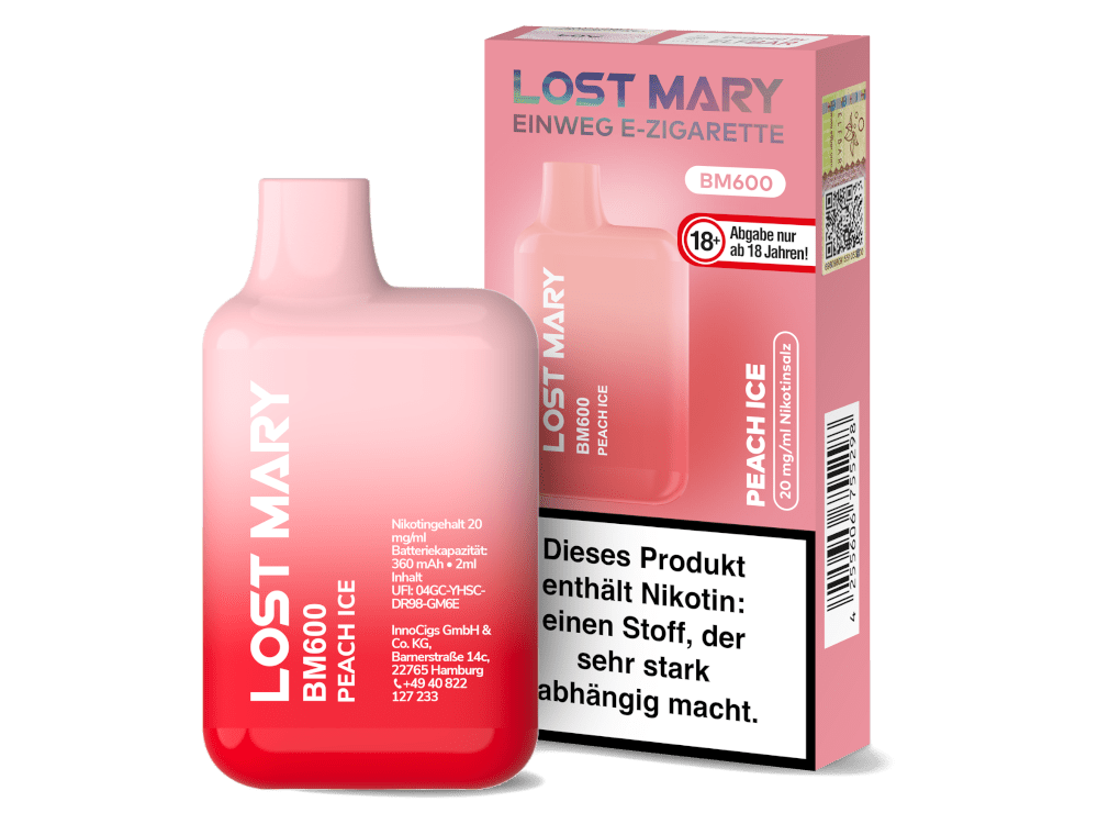 Lost Mary BM600 - 2% Nikotin / 10 Stück - McVapes
