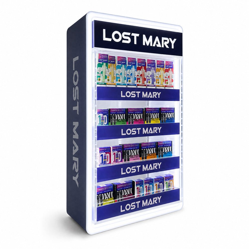 LOST MARY Display Aufsteller mit LED Funktion - McVapes