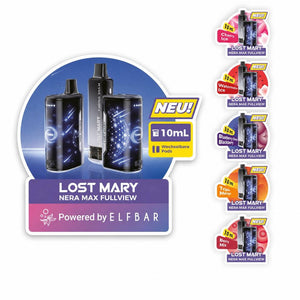 LOST MARY NERA MAX Merchandise-Paket - McVapes