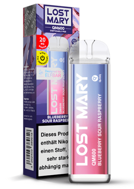 Lost Mary QM600 - 2% Nikotin / 10 Stück +2 gratis Aktion - McVapes
