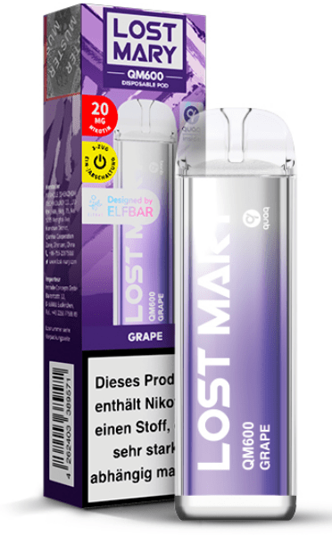Lost Mary QM600 - 2% Nikotin / 10 Stück +2 gratis Aktion - McVapes