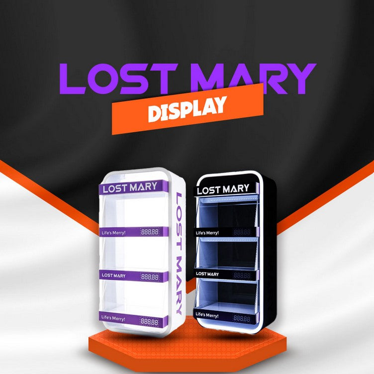 Lost Mary Display Aufsteller mit LED-Beleuchtung - Gratis ab 1.500€ netto