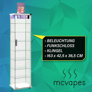 McVapesCore Vitrine – Leihweise (aufgebaut) - McVapes