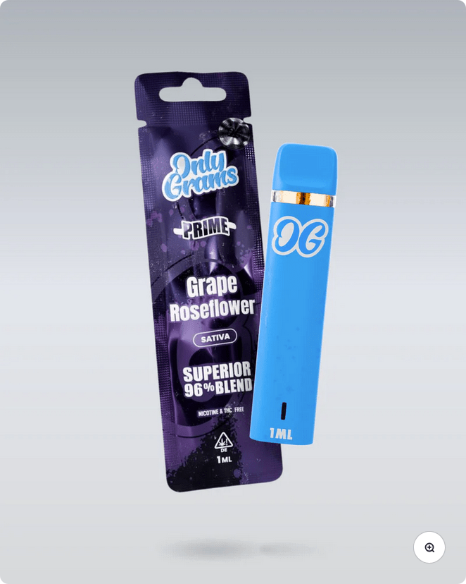 OnlyGrams® - H2 Einweg-Vape - Superior Blend 96 % / 10 Stück - McVapes