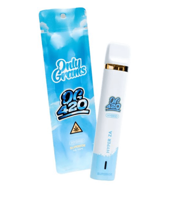 OnlyGrams® - H2 Einweg-Vape - Superior Blend 96 % / 10 Stück - McVapes