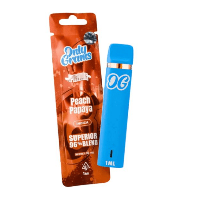 OnlyGrams® - H2 Einweg-Vape - Superior Blend 96 % / 10 Stück - McVapes