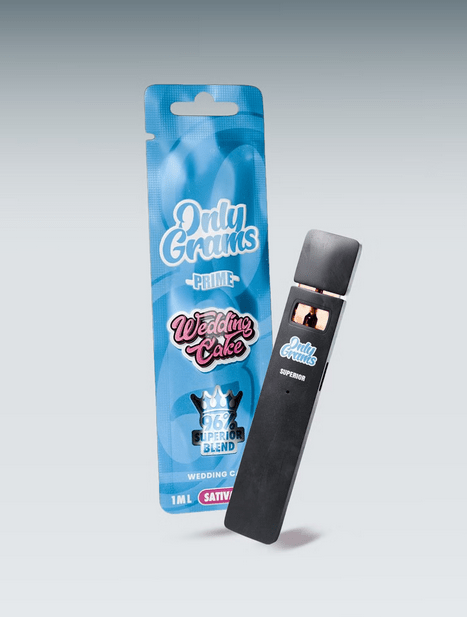 OnlyGrams® - H2 Einweg-Vape - Superior Blend 96 % / 10 Stück - McVapes