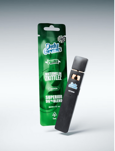 OnlyGrams® - H2 Einweg-Vape - Superior Blend 96 % / 10 Stück - McVapes