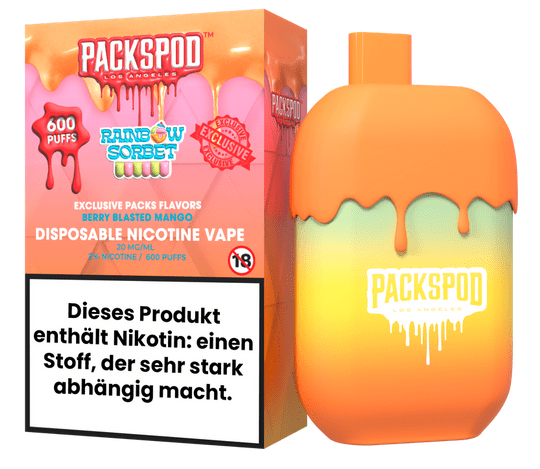 Packspod - 2% Nikotin / 10 Stück - McVapes