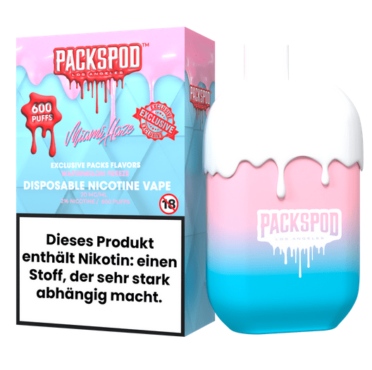 Packspod - 2% Nikotin / 10 Stück - McVapes