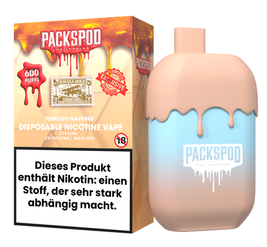 Packspod - 2% Nikotin / 10 Stück - McVapes