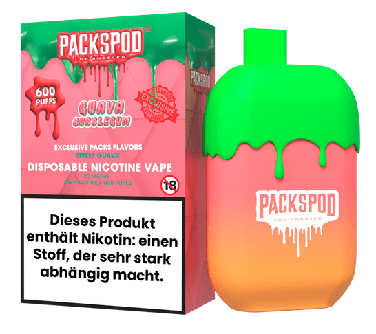 Packspod - 2% Nikotin / 10 Stück - McVapes