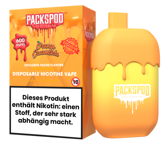 Packspod - 2% Nikotin / 10 Stück - McVapes