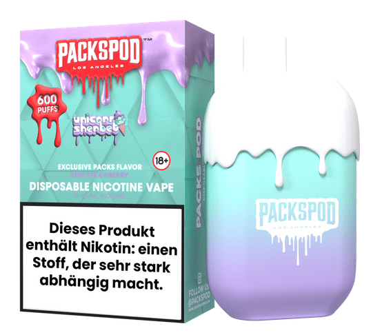 Packspod - 2% Nikotin / 10 Stück - McVapes