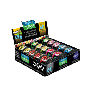 Premium D’Sense Lufterfrischer 15er Display Mix 1 - 7 Aromen - McVapes