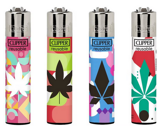 48x Clipper Reibrad Hanf bunt nachfüllbar
