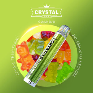 SKE Crystal Bar 600 - 2% Nikotin / 10 Stück - McVapes