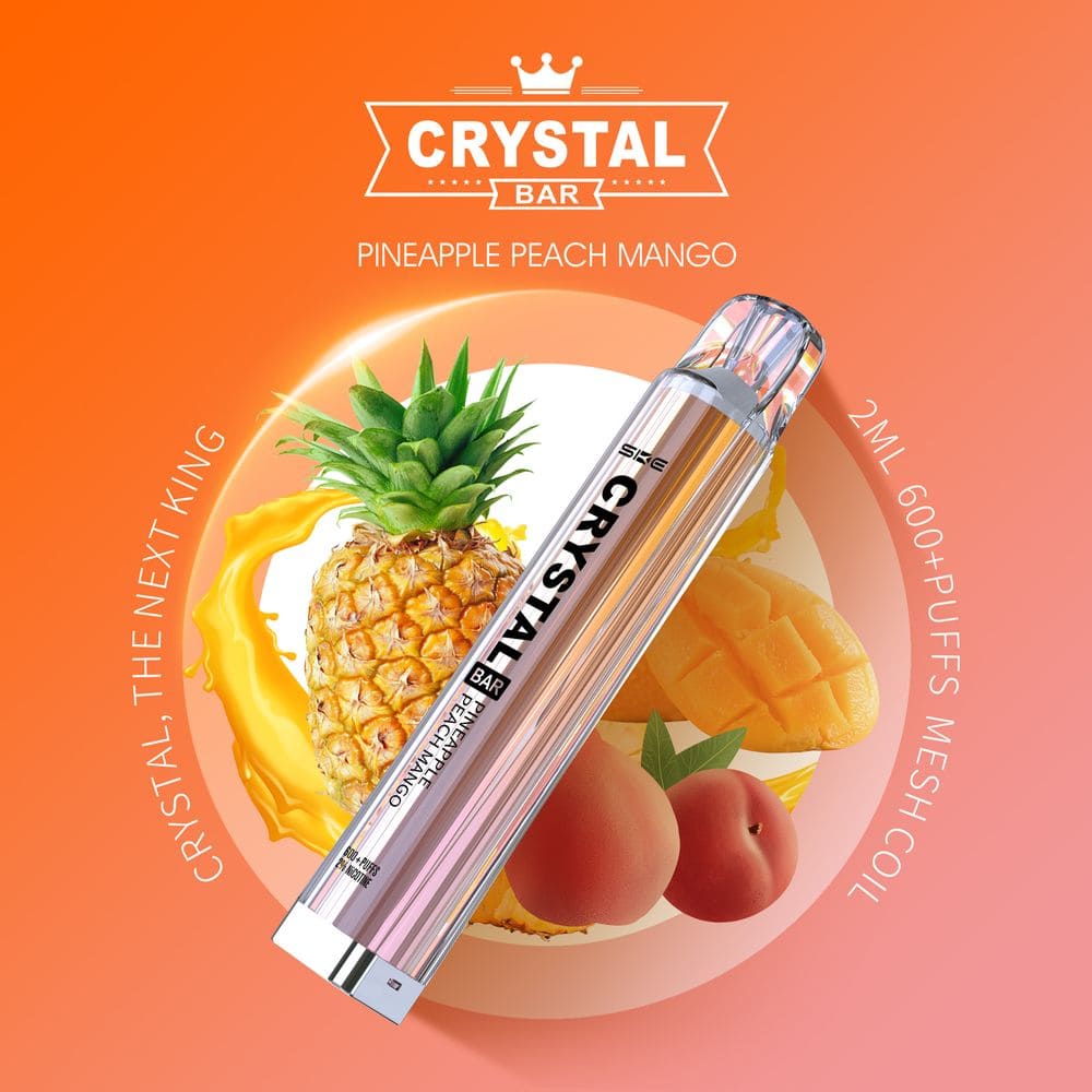 SKE Crystal Bar 600 - 2% Nikotin / 10 Stück - McVapes