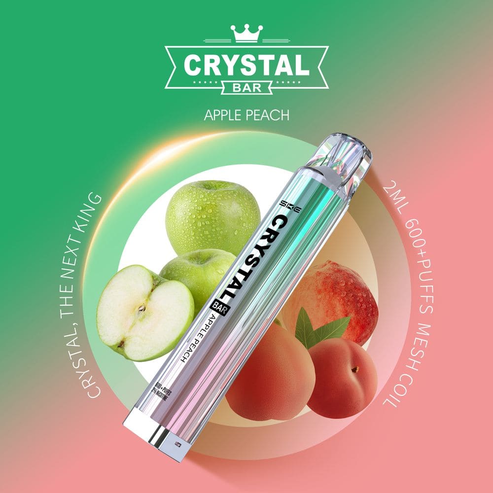 SKE Crystal Bar 600 - 2% Nikotin / 10 Stück - McVapes