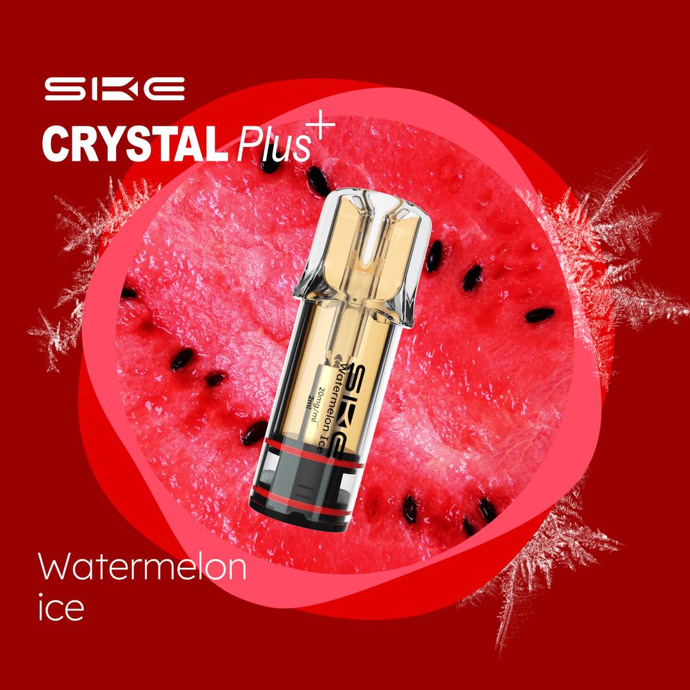 SKE Crystal Bar Plus (2Stück pro Packung) - Mehrweg Pod System - 2% Nikotin / 10 Stück - McVapes
