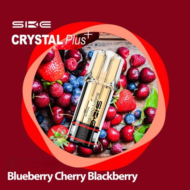SKE Crystal Bar Plus (2Stück pro Packung) - Mehrweg Pod System - 2% Nikotin / 10 Stück - McVapes