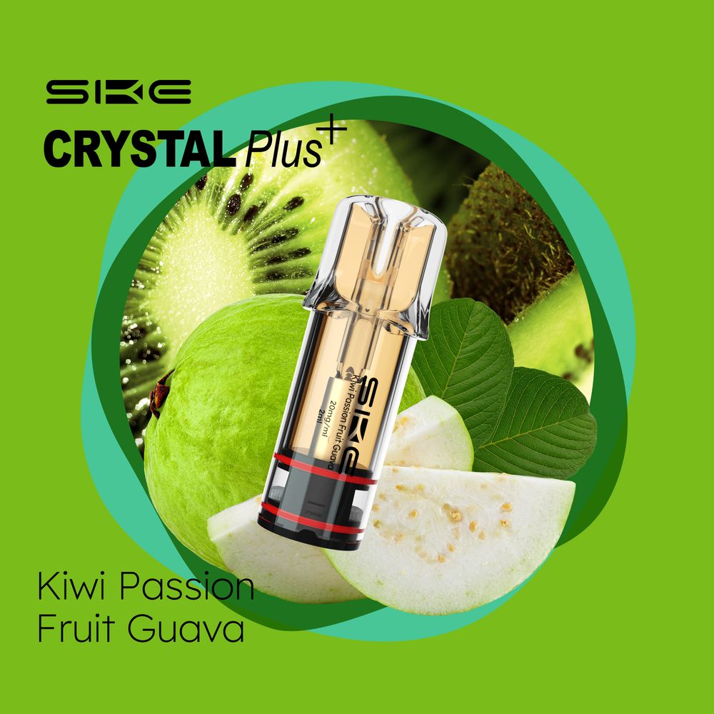 SKE Crystal Bar Plus (2Stück pro Packung) - Mehrweg Pod System - 2% Nikotin / 10 Stück - McVapes