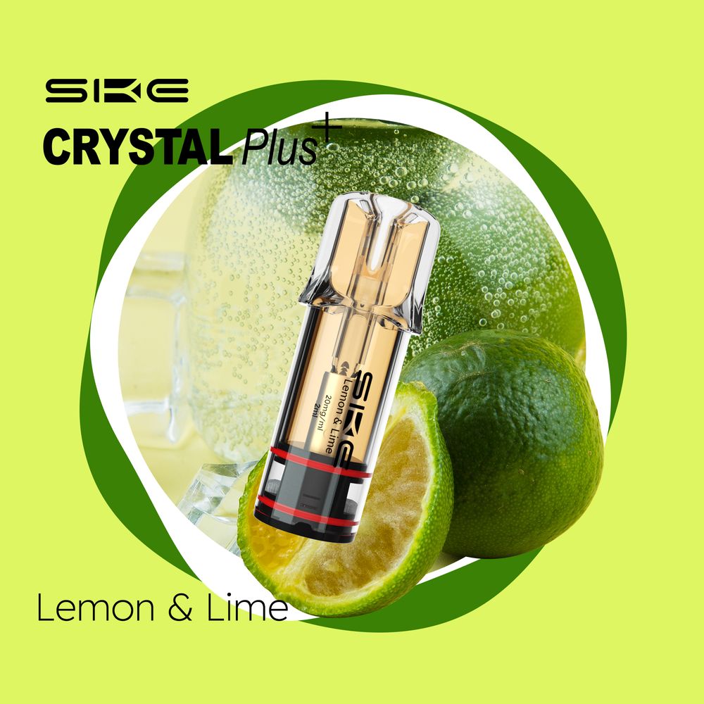 SKE Crystal Bar Plus (2Stück pro Packung) - Mehrweg Pod System - 2% Nikotin / 10 Stück - McVapes