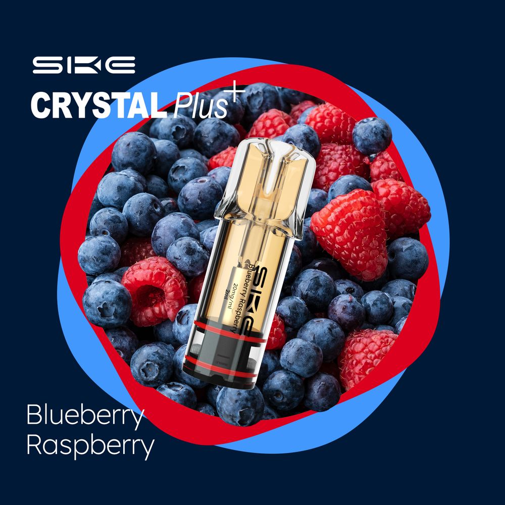 SKE Crystal Bar Plus (2Stück pro Packung) - Mehrweg Pod System - 2% Nikotin / 10 Stück - McVapes