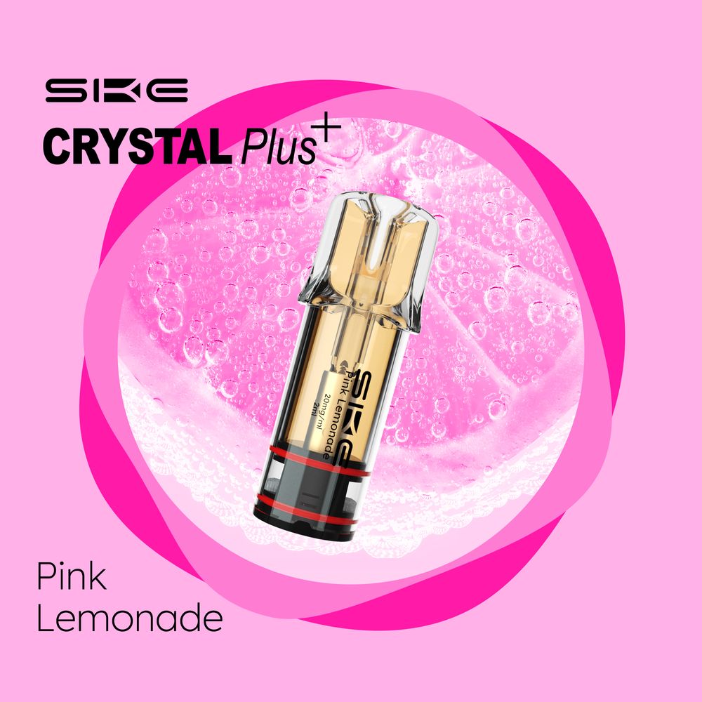 SKE Crystal Bar Plus (2Stück pro Packung) - Mehrweg Pod System - 2% Nikotin / 10 Stück - McVapes