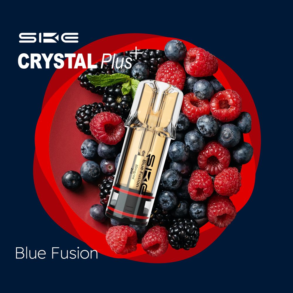 SKE Crystal Bar Plus (2Stück pro Packung) - Mehrweg Pod System - 2% Nikotin / 10 Stück - McVapes