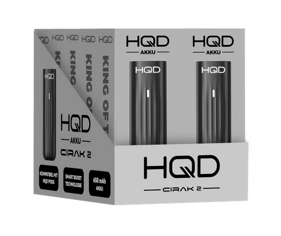 HQD CIRAK 2 Basisgerät - Pod Kit 650 mAh / 10 Stück