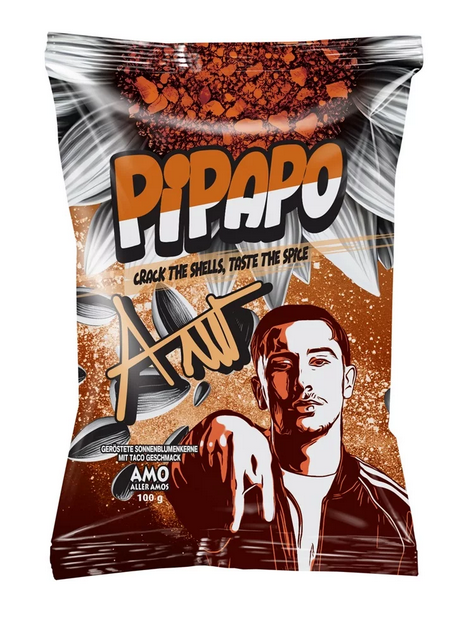 42x Pipapo - Sonnenblumenkerne - Taco - 100 g