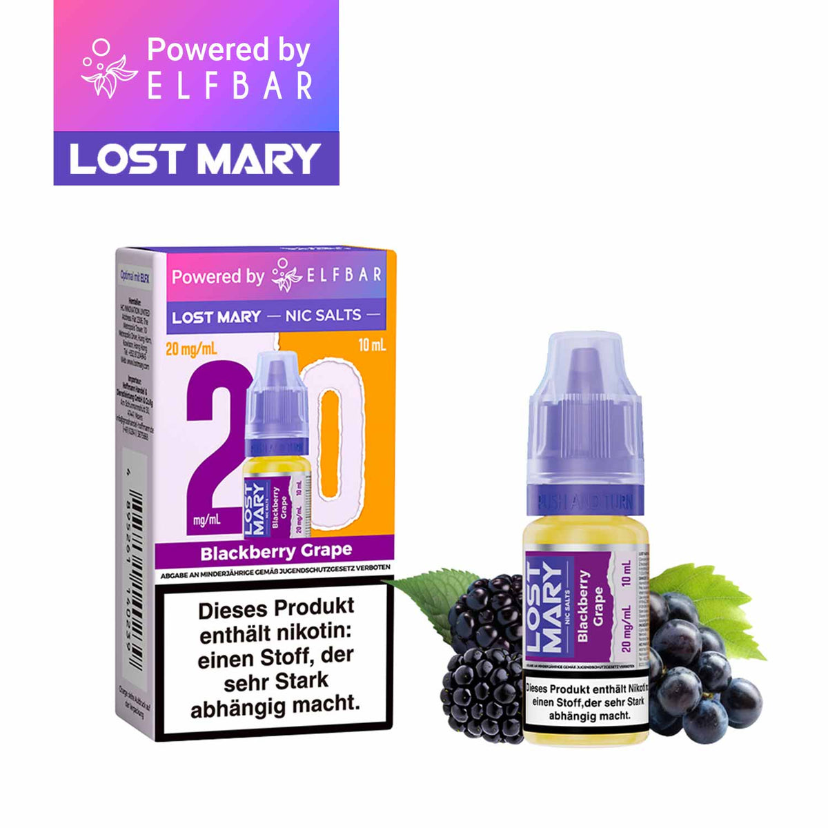 Vorbestellung: 10x Elfbar Lost Mary Liquid 10ml - McVapes