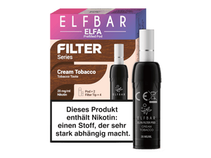 Vorbestellung: Elfbar Elfa Pod - Filter Series (2 Stück pro Packung) / 10 Packungen - McVapes